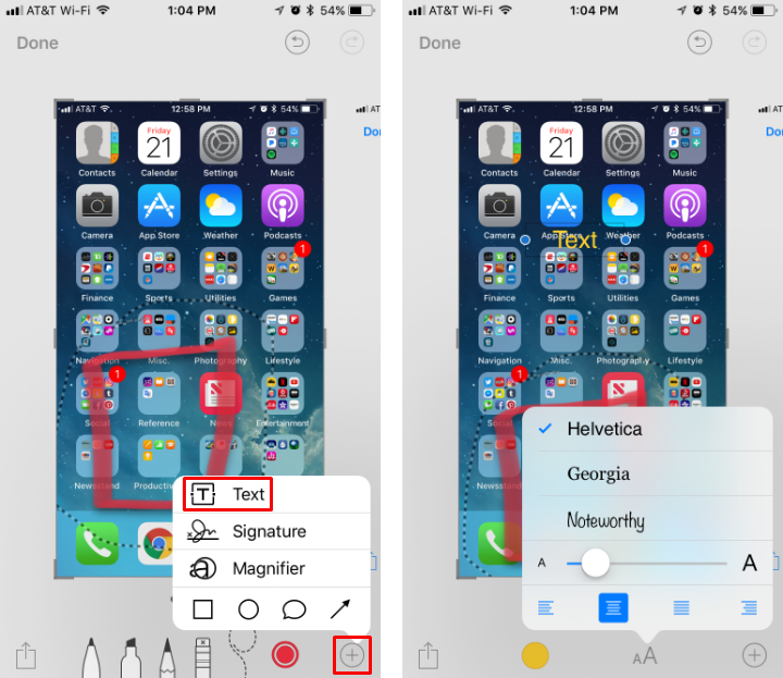 How to markup screenshots on iPhone and iPad in iOS.
