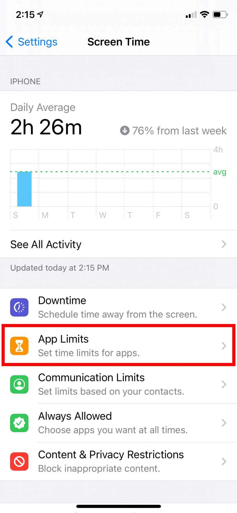 How to set time limits on specific web site usage on iPhone and iPad.