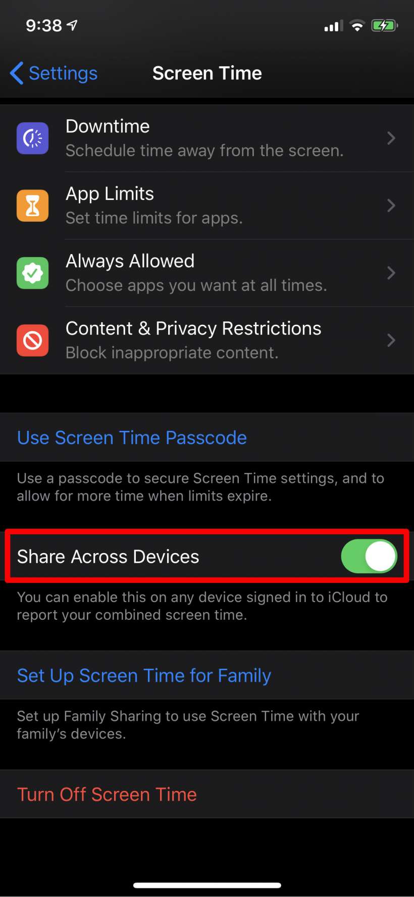 How to track iPhone, iPad and Mac Screen Time separately.