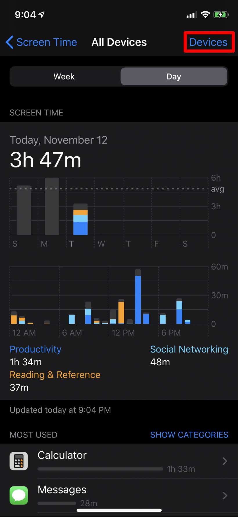 How to track iPhone, iPad and Mac Screen Time separately.