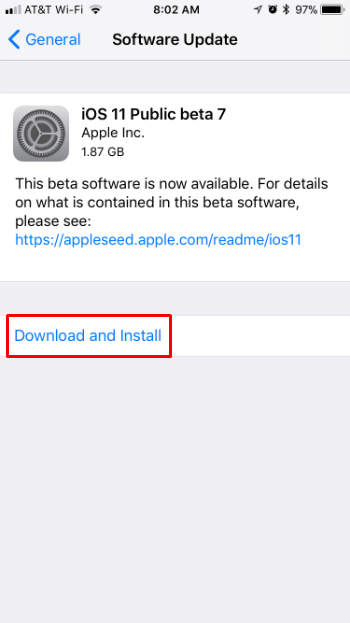 How to fix a stalled iOS Public beta install. How to fix a stalled iOS Public beta install.