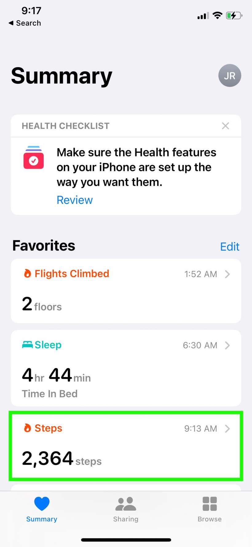 How to manually enter steps in the Health app for iPhone and iPad.