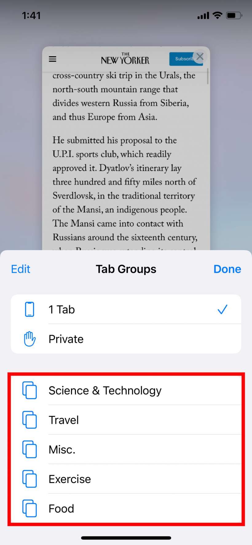 How to create and use Tab Groups in Safari on iPhone and iPad.