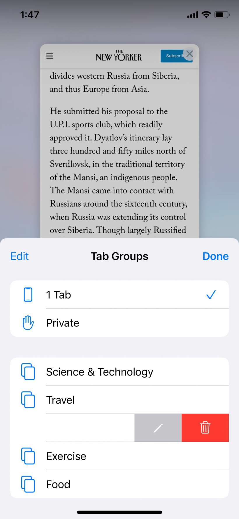 How to create and use Tab Groups in Safari on iPhone and iPad.