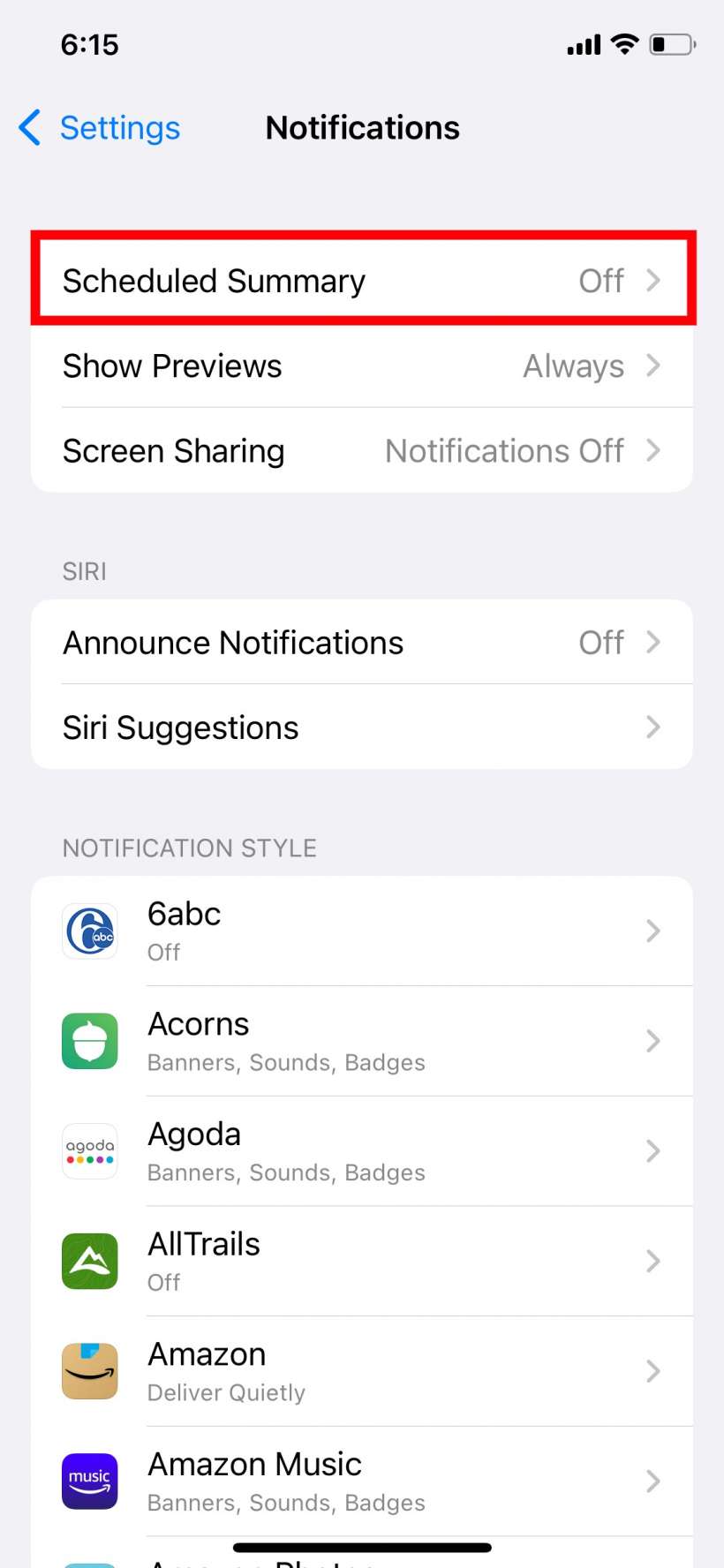 How to set up Notification Summary on iPhone and iPad.