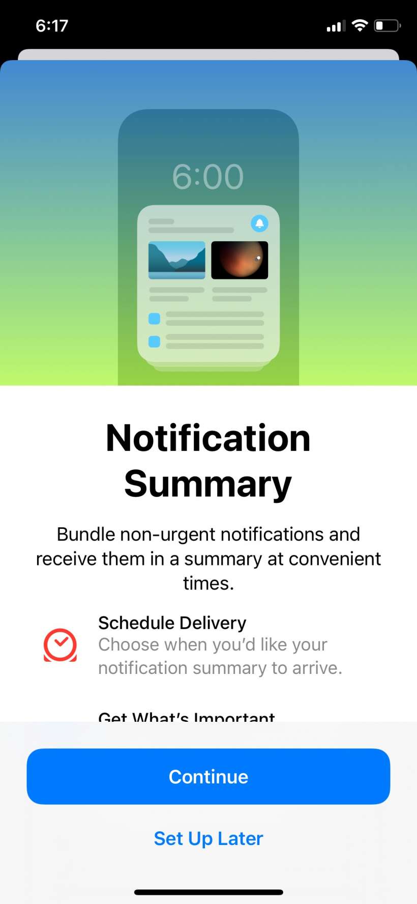 How to set up Notification Summary on iPhone and iPad.