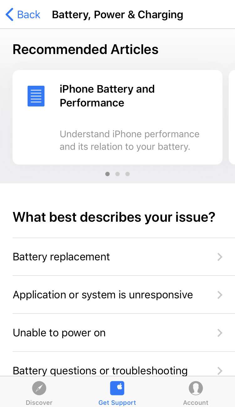Apple Support app 5 iPhone iOS Apple Support app 5 iPhone iOS