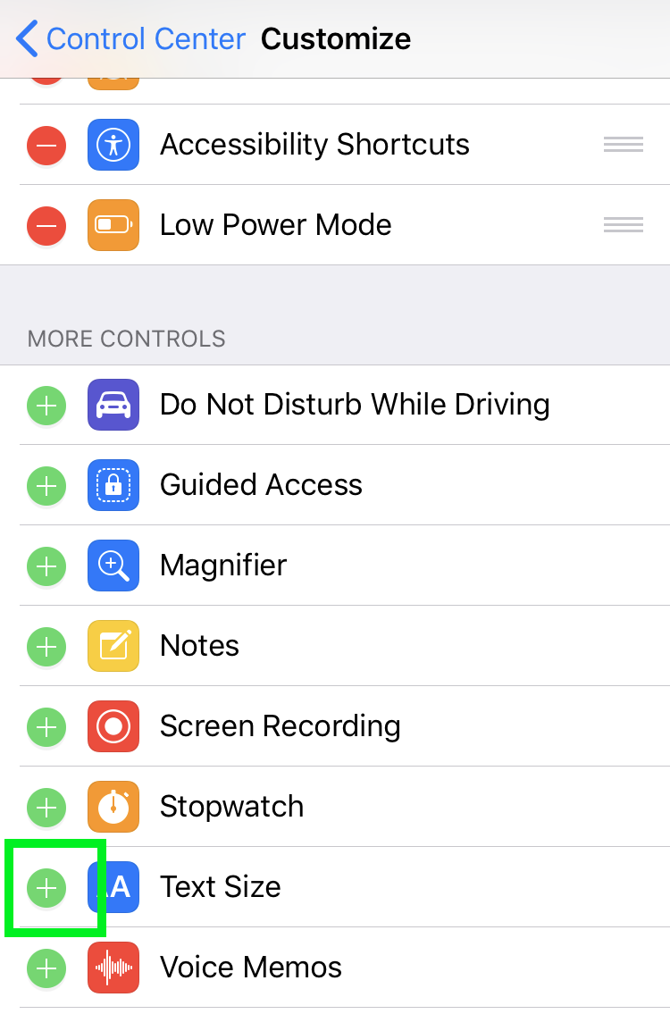 Settings Widgets