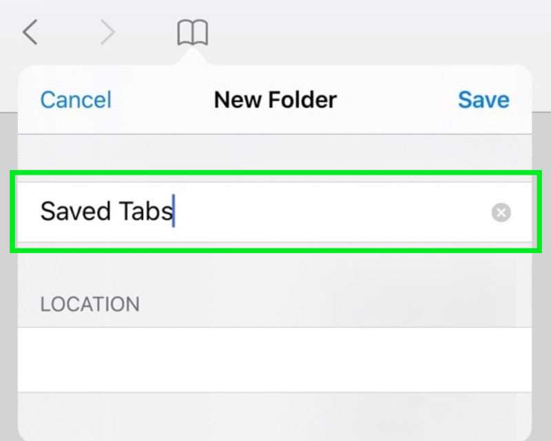 safari save opened tabs