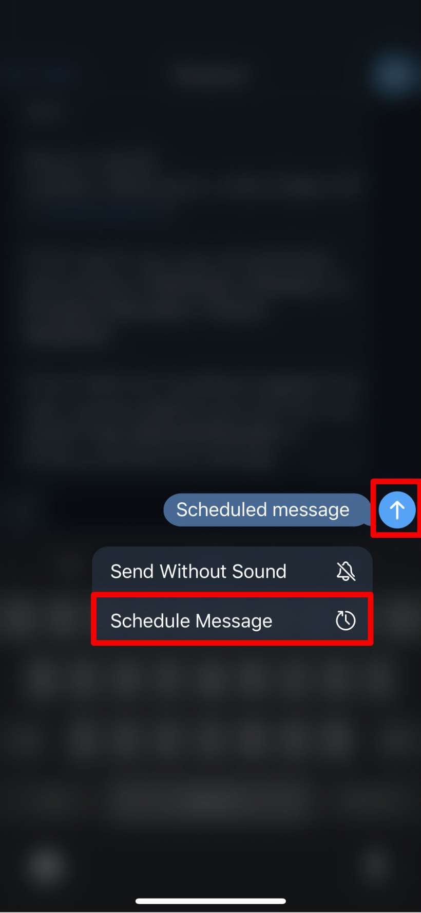 How to set reminders and schedule messages in Telegram on iPhone and iPad.