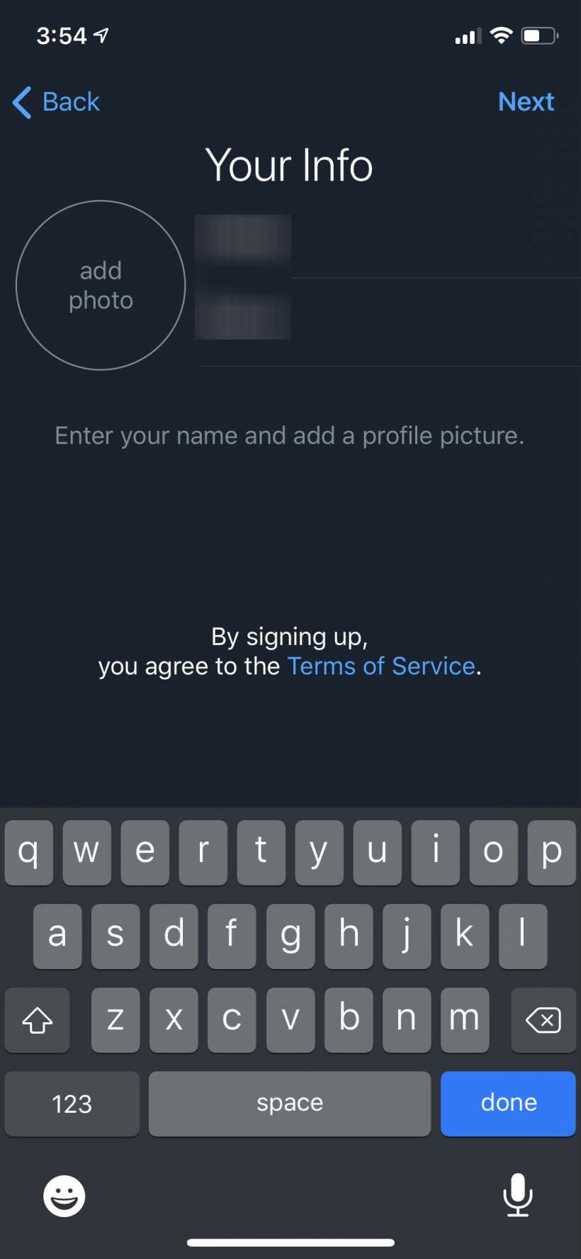 How to start a second Telegram account on iPhone and iPad.