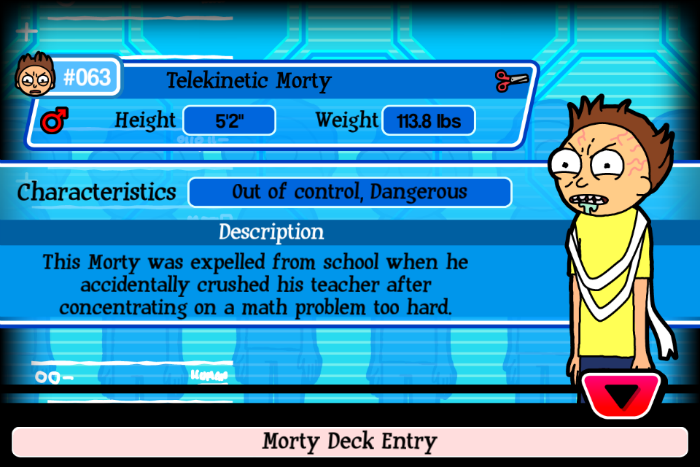 Telekinetic Morty