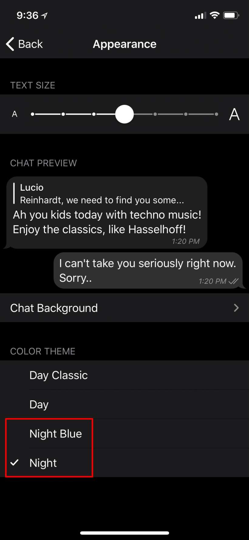 How to turn on dark / night mode for Telegram on iPhone and iPad. How to turn on dark / night mode for Telegram on iPhone and iPad.