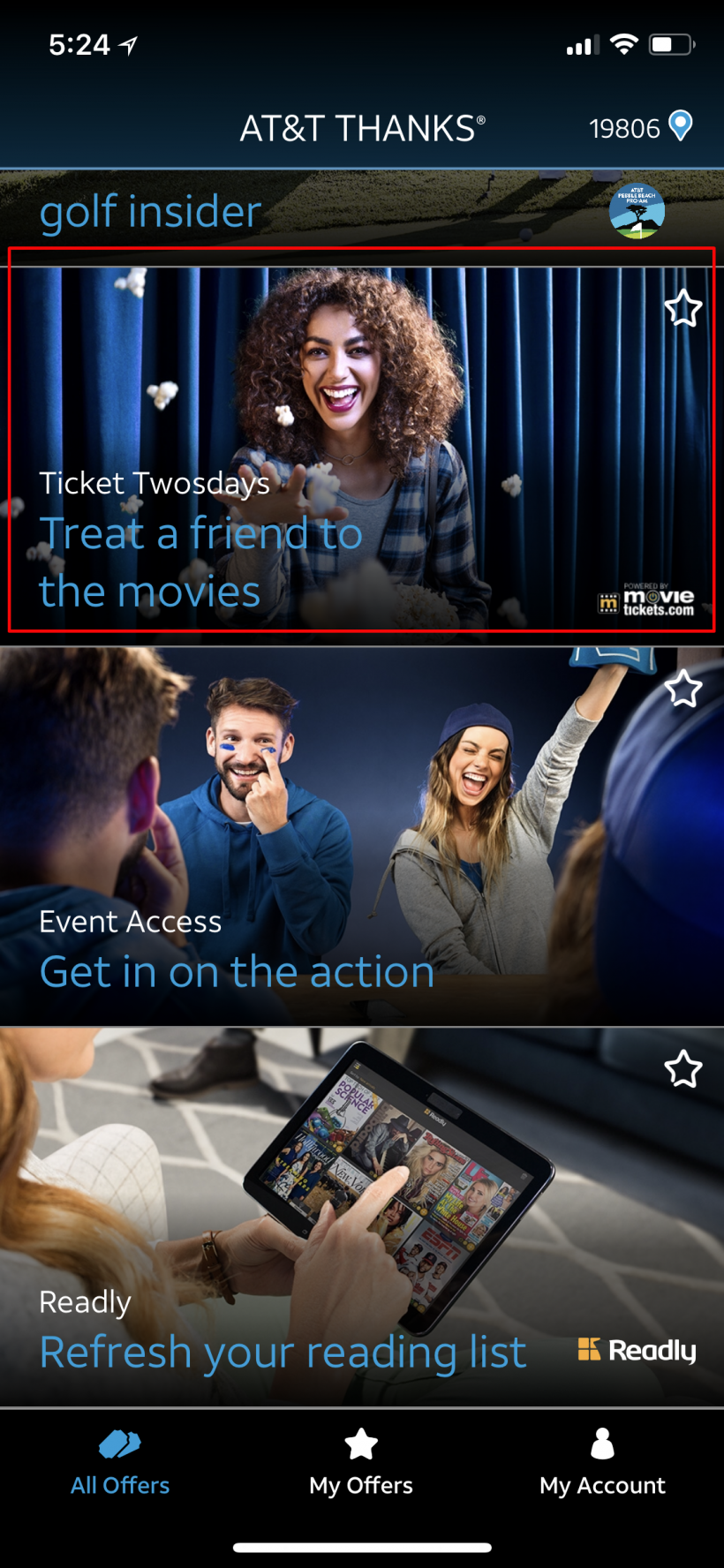 How to get free movie tickets, magazine subscriptions and other rewards from the AT&T Thanks app for iPhone and iPad. How to get free movie tickets, magazine subscriptions and other rewards from the AT&T Thanks app for iPhone and iPad.
