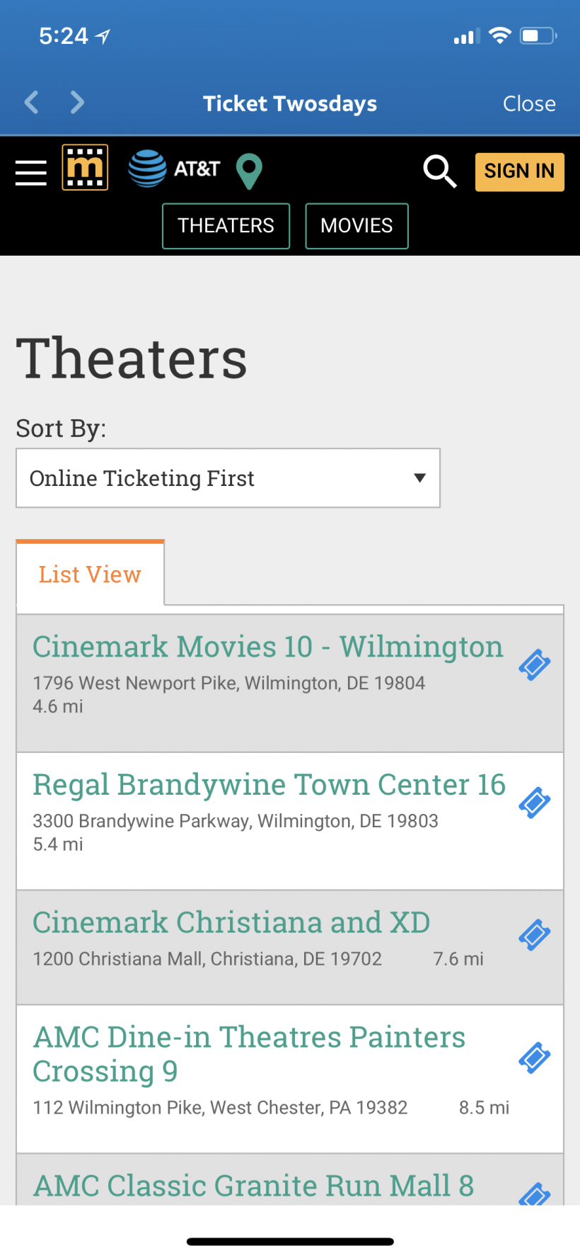 How to get free movie tickets, magazine subscriptions and other rewards from the AT&T Thanks app for iPhone and iPad.