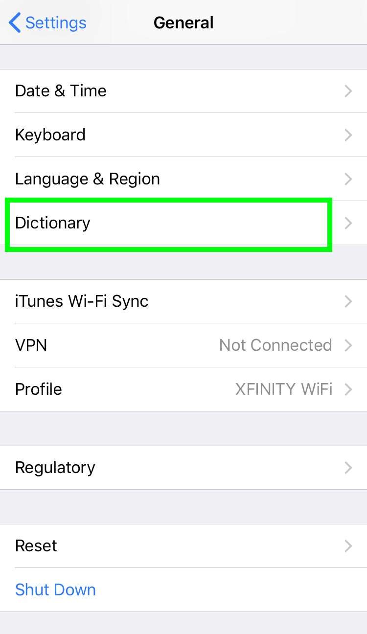 iOS Settings 2 iOS Settings 2