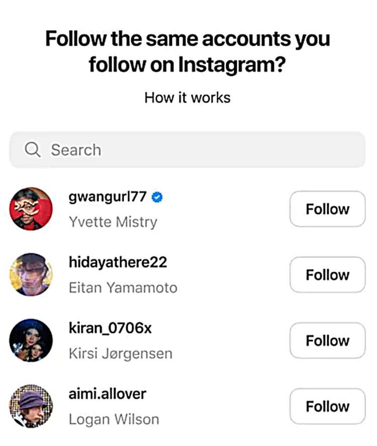 Meta Instagram Threads 2023 followers