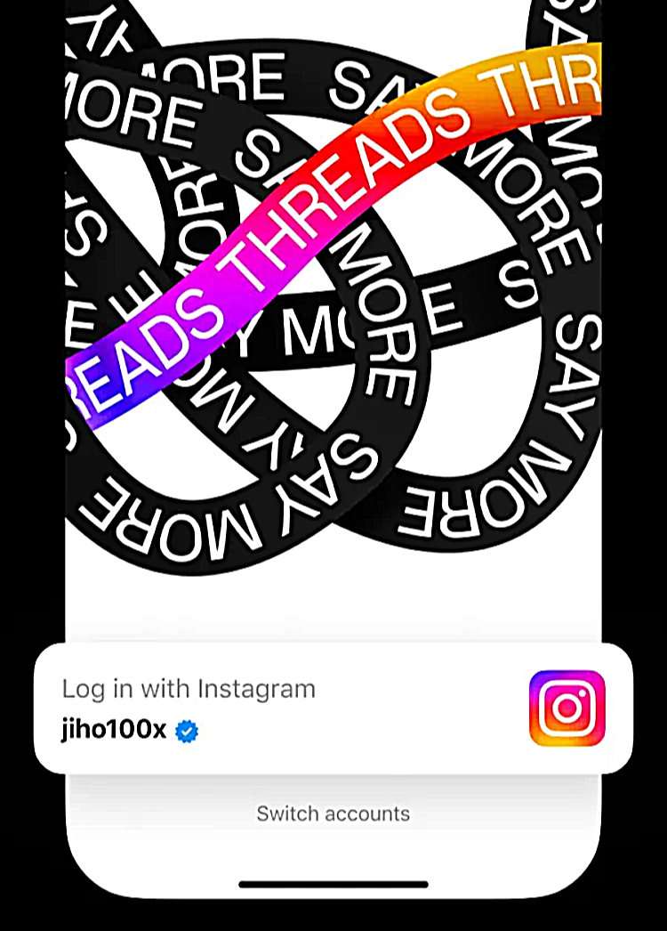 Threads linked to Instagram