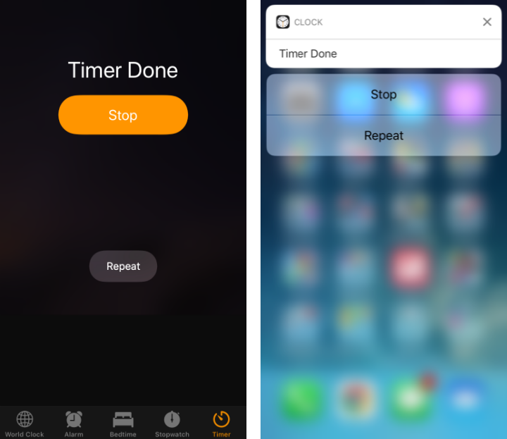 How to create a repeating timer on iPhone and iPad.