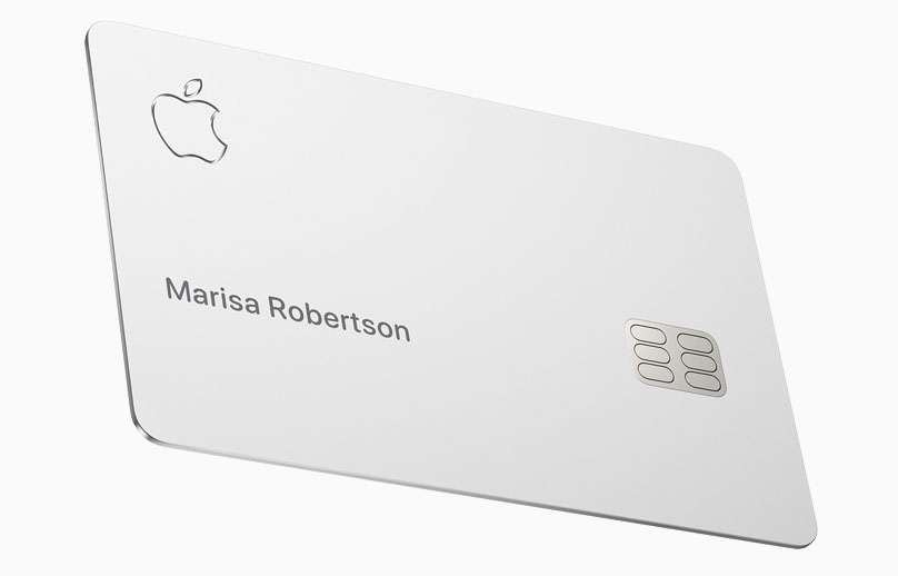 Apple Card titanium