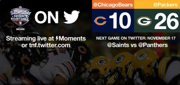 How to watch Thursday Night Football on your iPhone or iPad with Twitter.