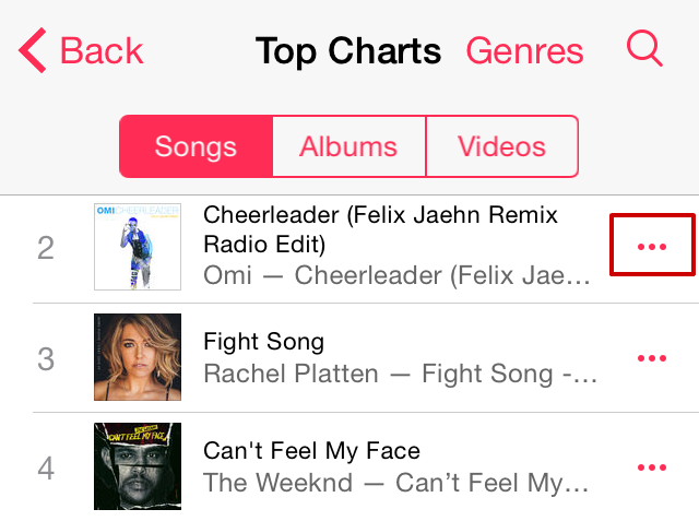 Top Charts Music Apple