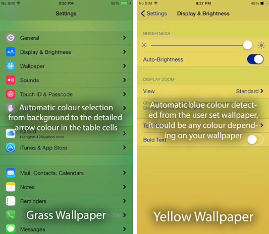 Cydia tweak QuartzSettings tweak quartz settings