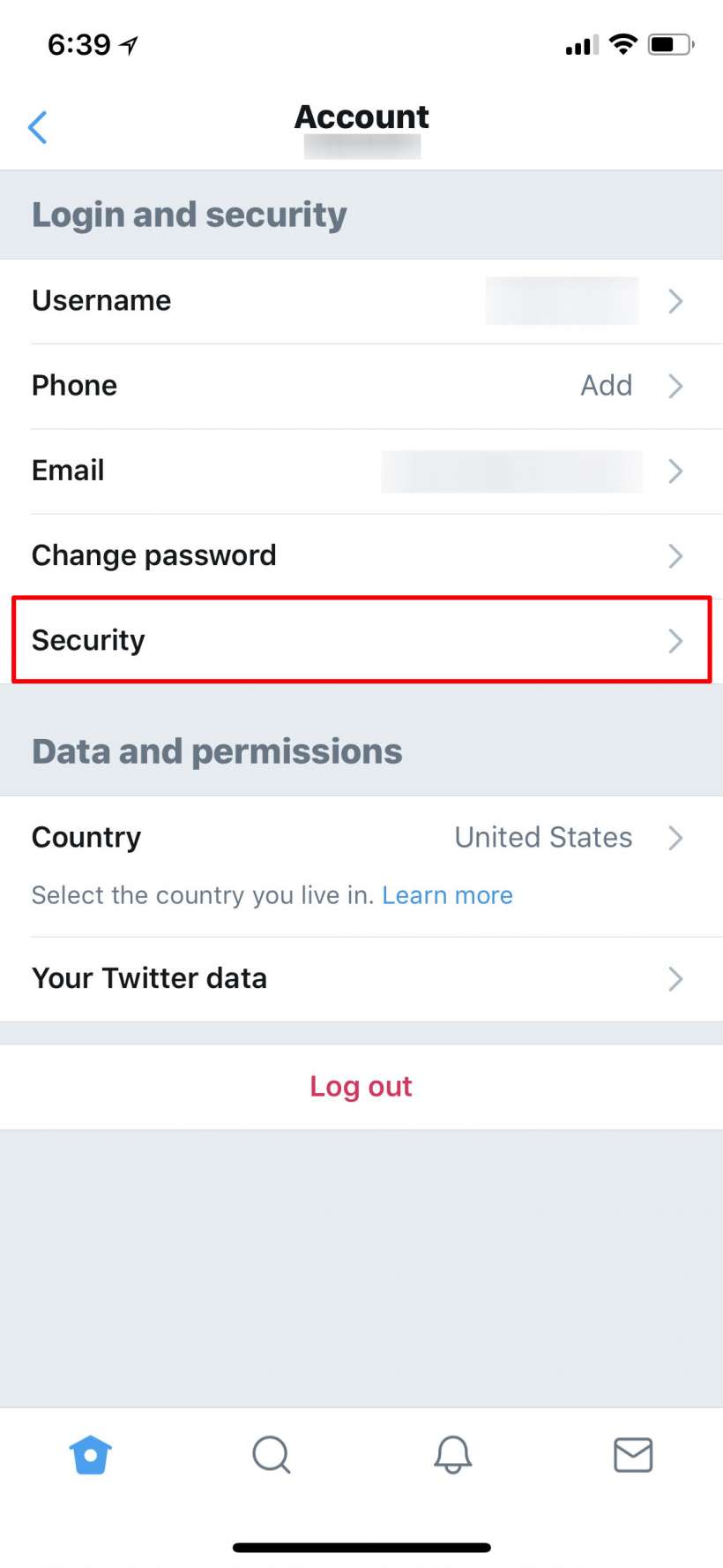 How to change your Twitter password and activate two factor authentication 2FA.