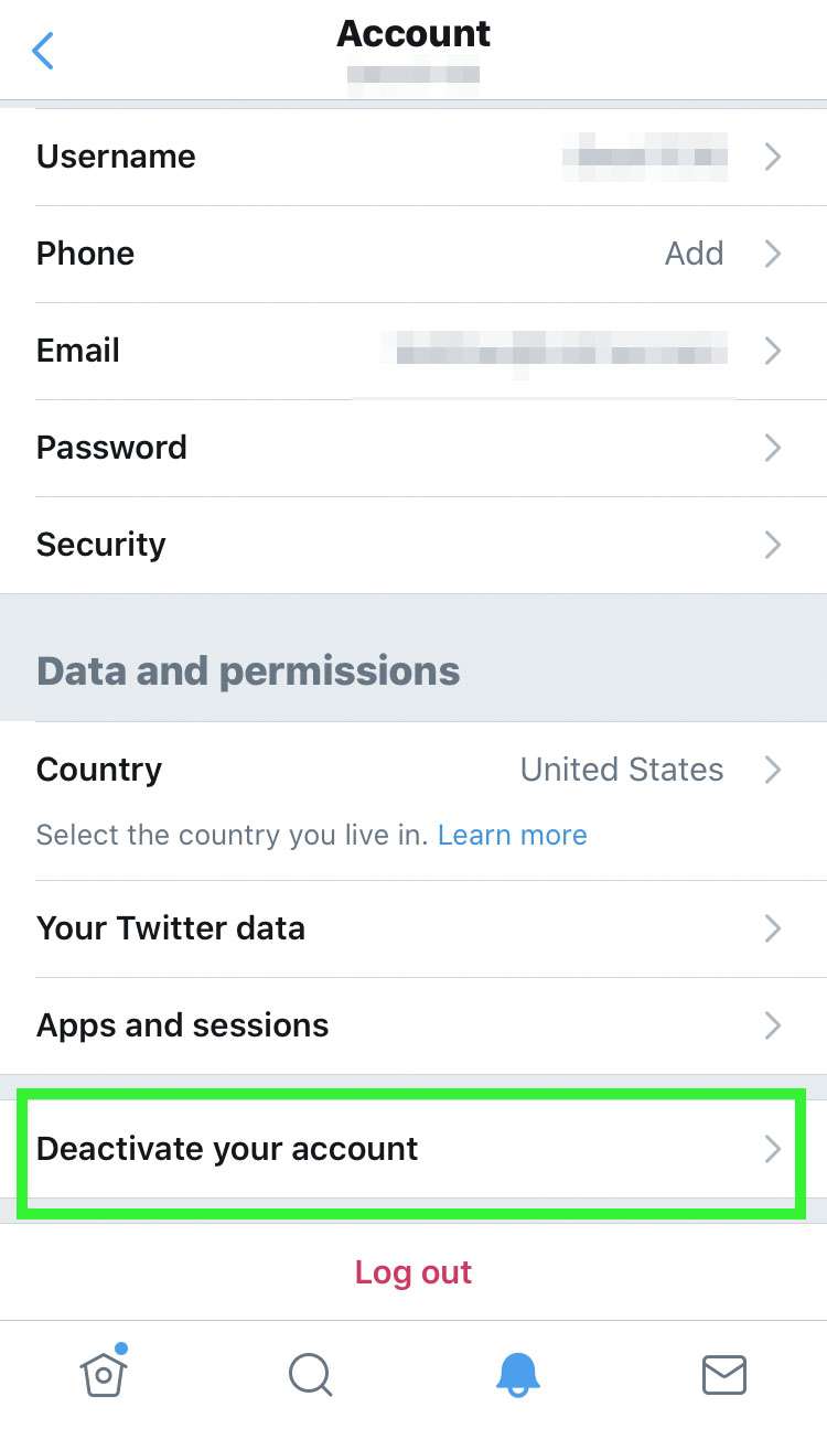 Delete Twitter account 4 Delete Twitter account 4