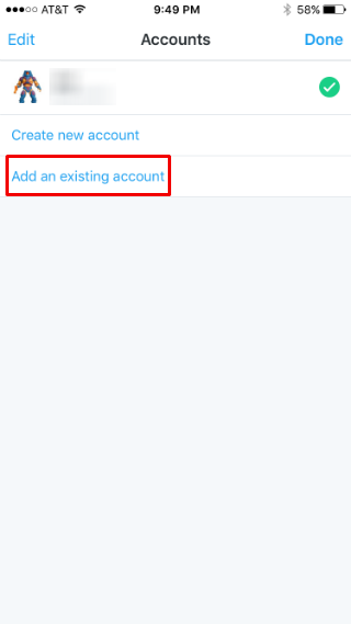 How to manage multiple Twitter accounts on iPhone.