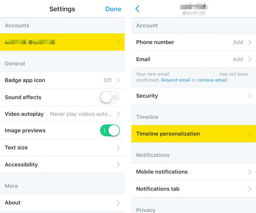 Restore chronological timeline Twitter Restore chronological timeline Twitter