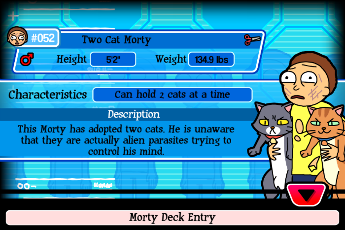 Two Cat Morty (#52) Two Cat Morty