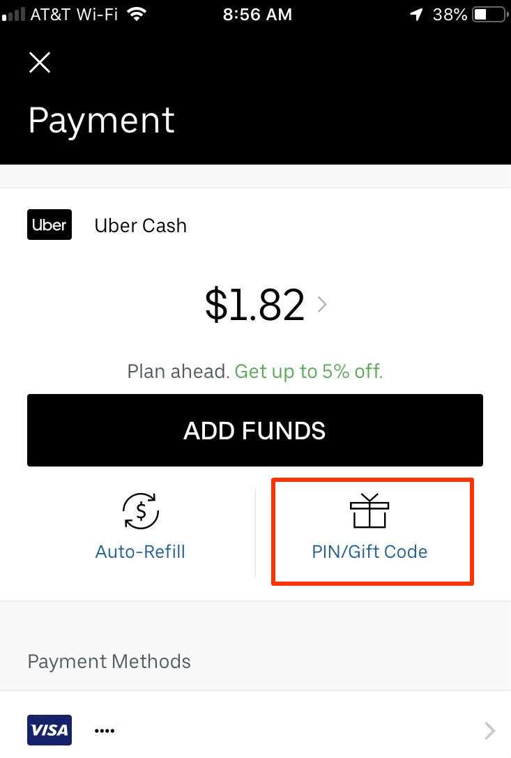 Uber Pin