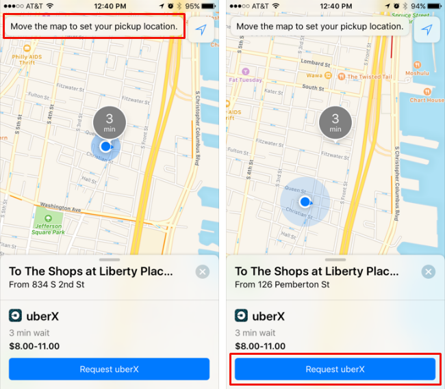How to use Maps extensions to order an Uber.