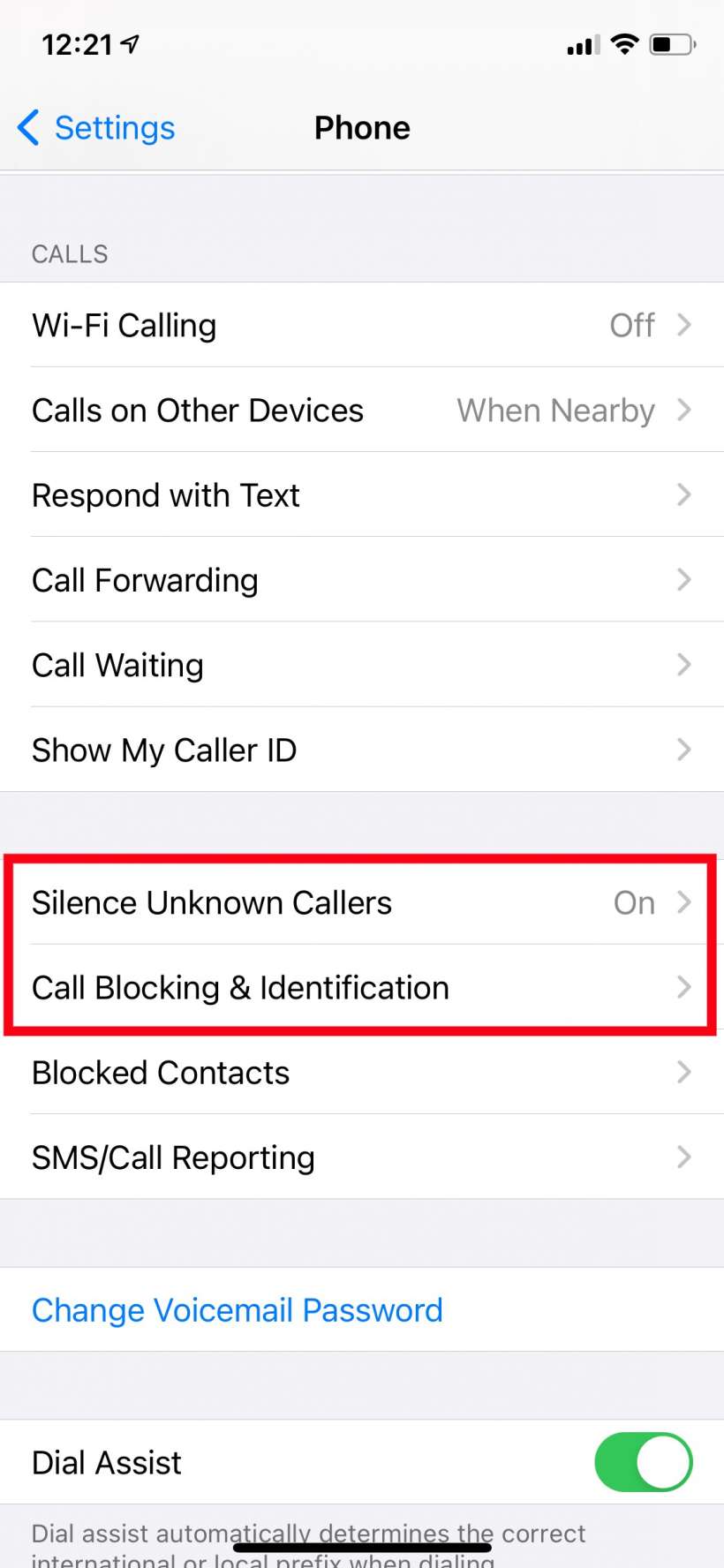 How to quickly unblock all phone calls on iPhone.