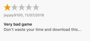 Negative Review