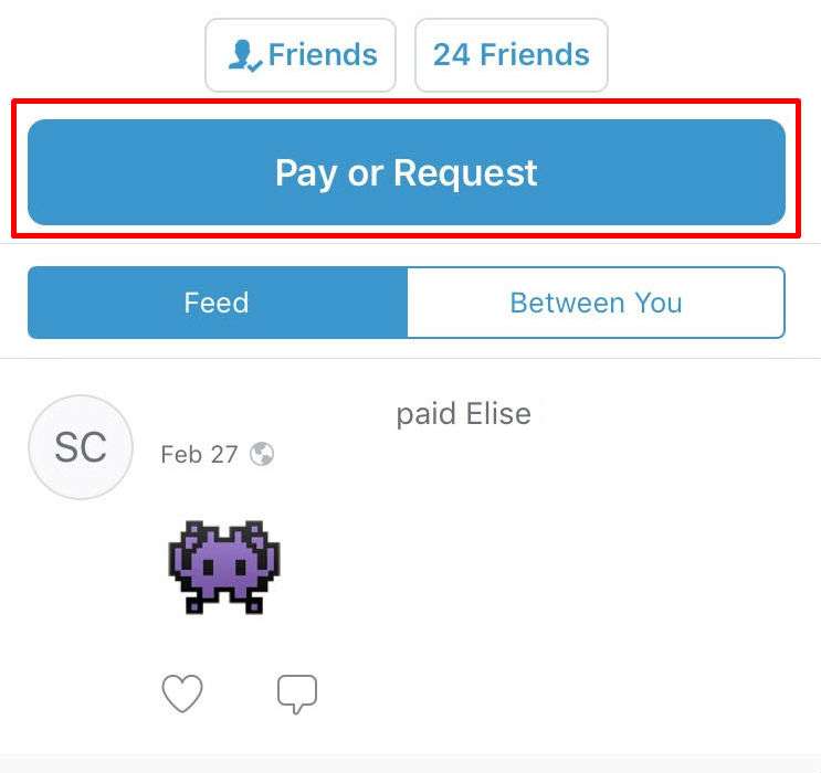 Venmo Payment and Request