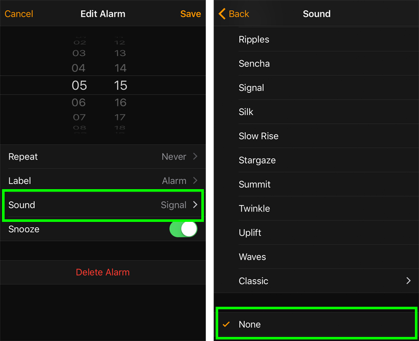 How to Set an iPhone Alarm to Vibrate Only - Live2Tech