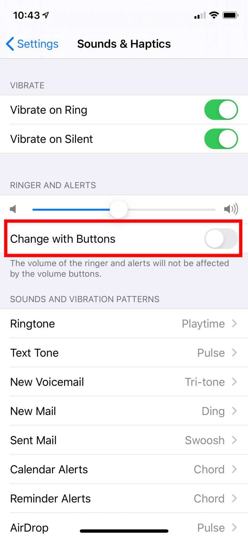 How to change your iPhone volume without changing the ringer and notification volume.