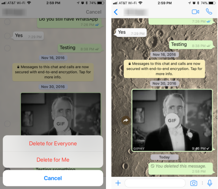 How to delete WhatsApp sent messages on iPhone and iPad. How to delete WhatsApp sent messages on iPhone and iPad.