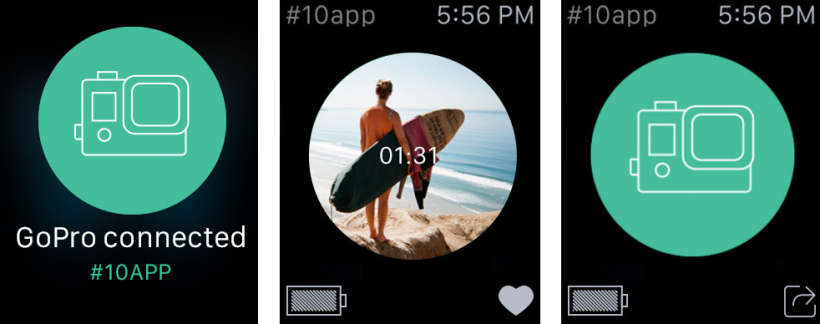 remote control GoPro Apple Watch GoPro remote