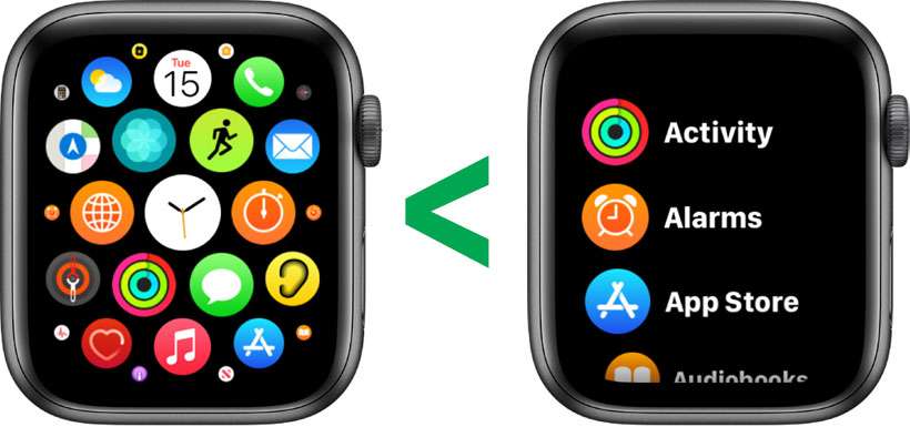 Apple Watch apps list