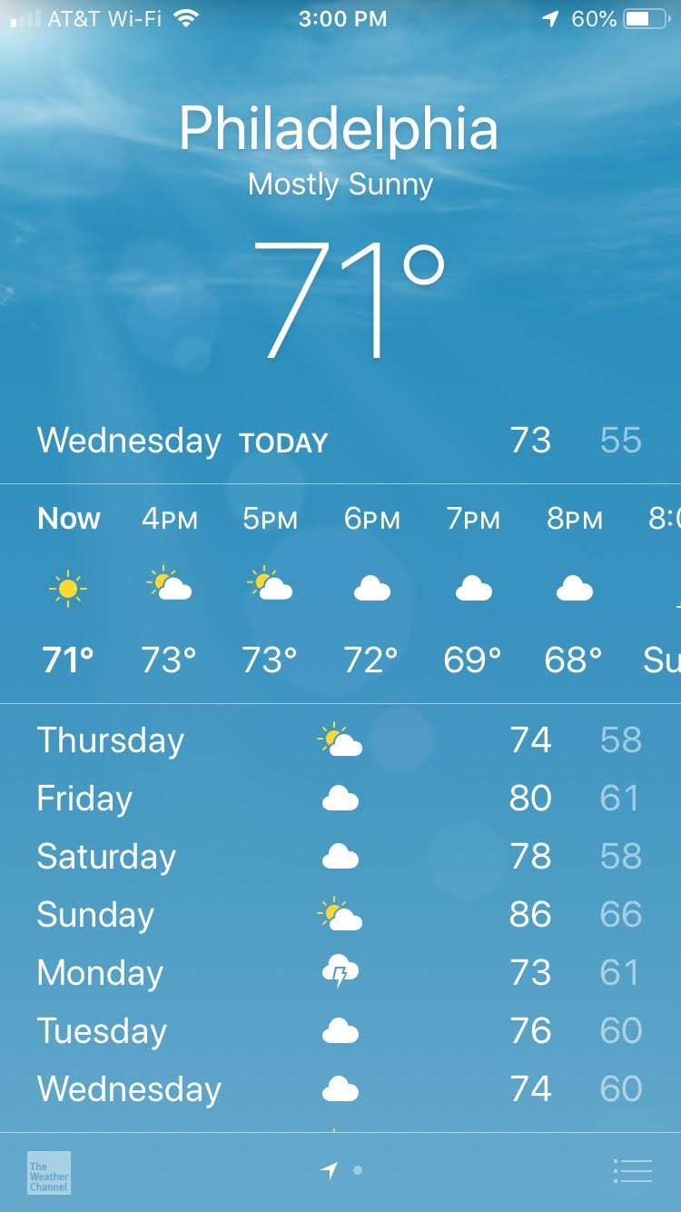 How to check weather in multiple locations on your iPhone