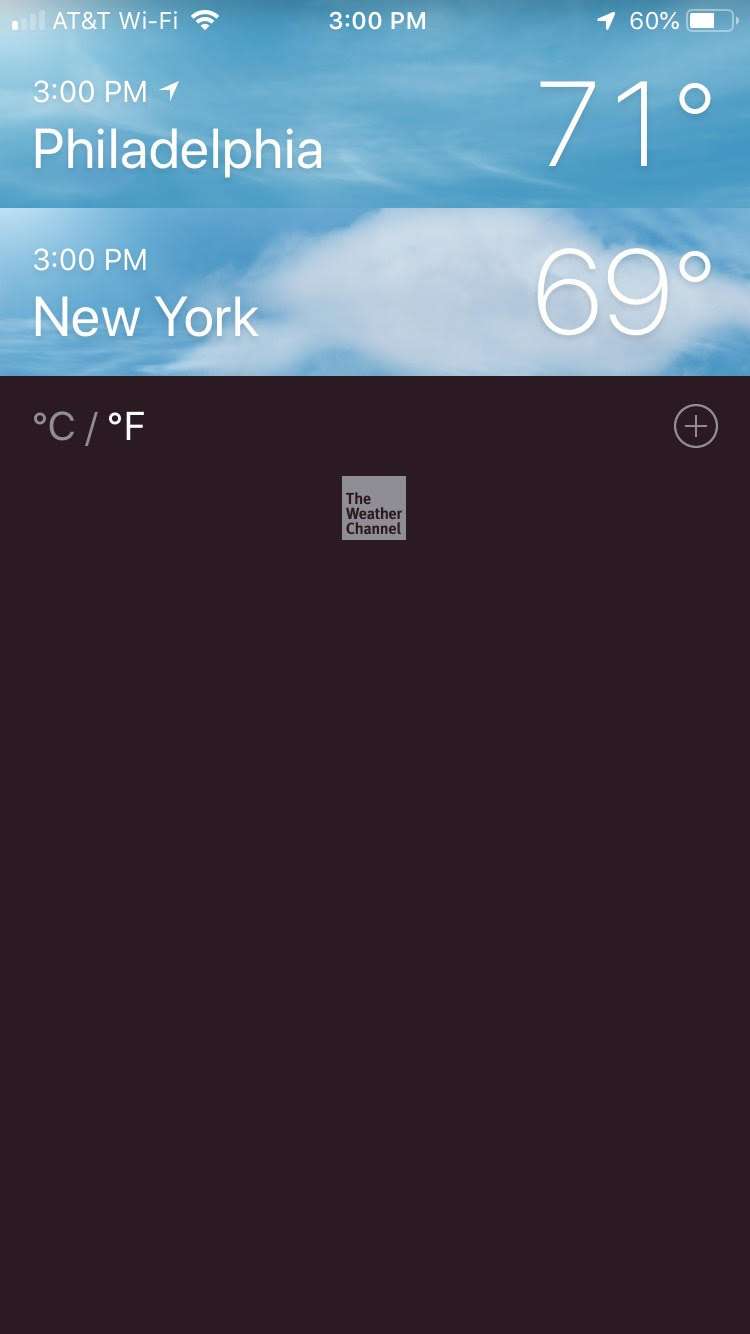 Weather App Weather App iOS