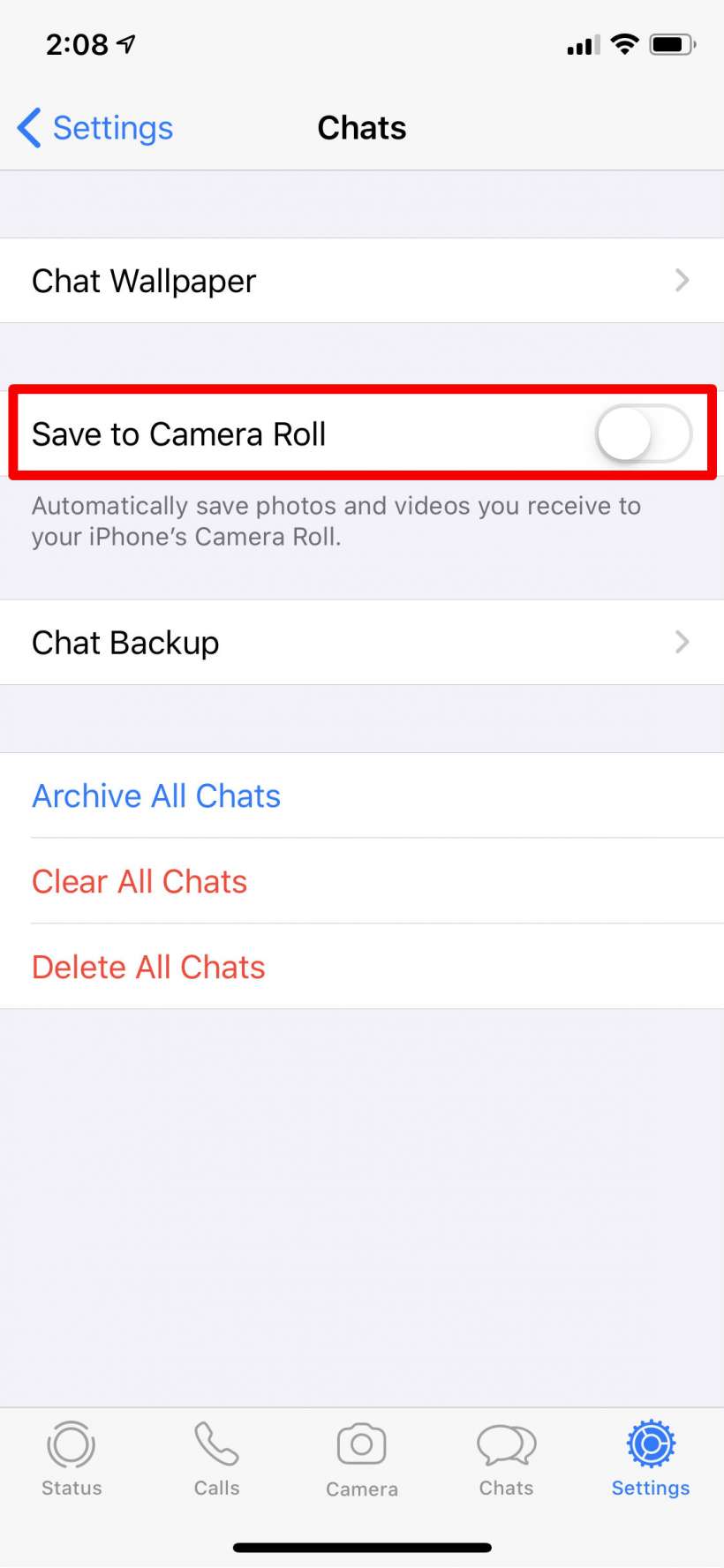 How to stop WhatsApp from automatically saving photos to your camera roll on iPhone and iPad.