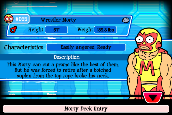 Wrestler Morty (#55) Wrestler Morty