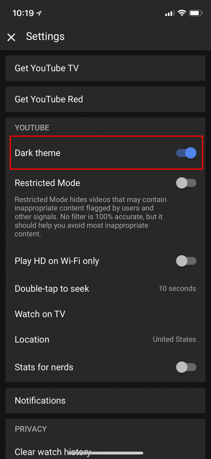 How to turn on dark mode on YouTube on iPhone and iPad.