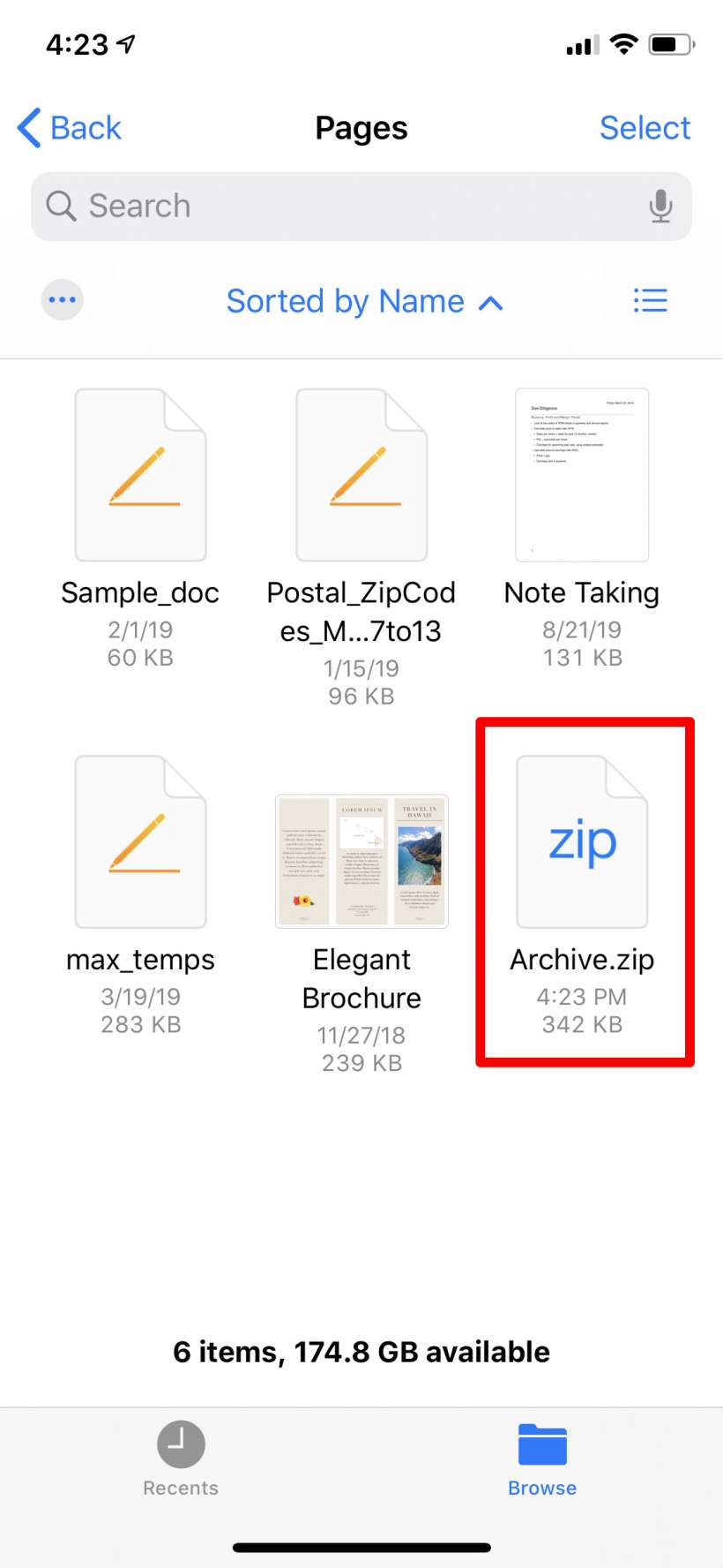 How to zip and unzip compressed files on iPhone and iPad.
