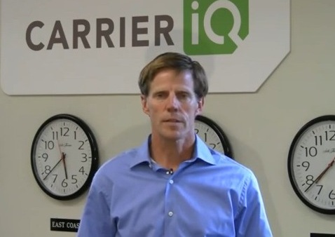 Apple Carrier IQ Software Carrier IQ CEO Larry Lenhart