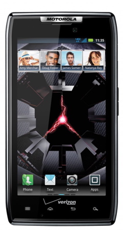 iPhone 4s vs RAZR Motorola Droid Razr